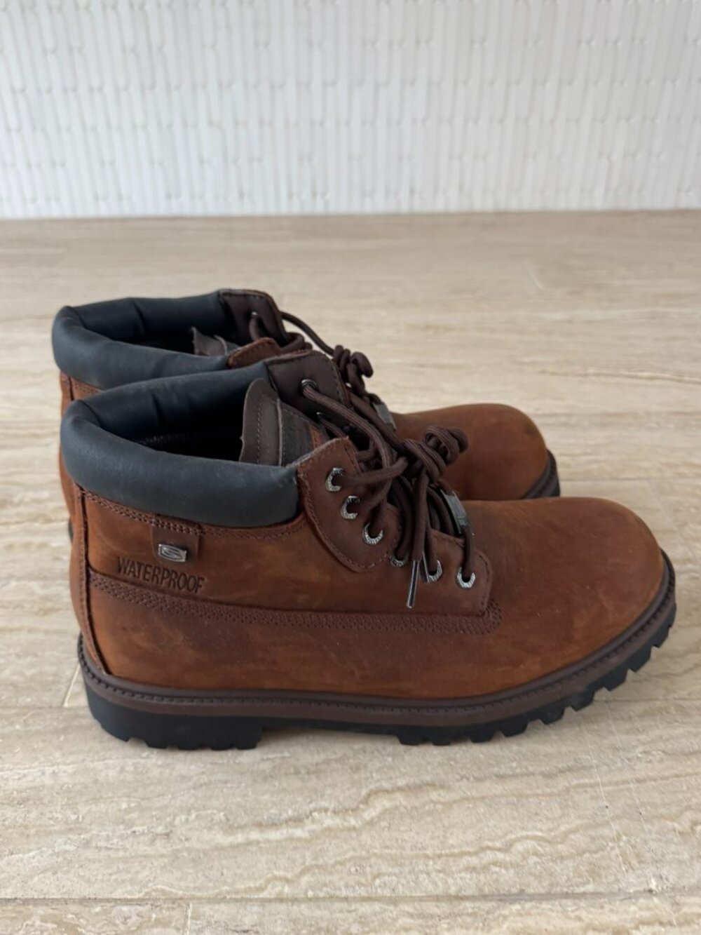 Skechers Verdict men’s oiled waterproof leather boots